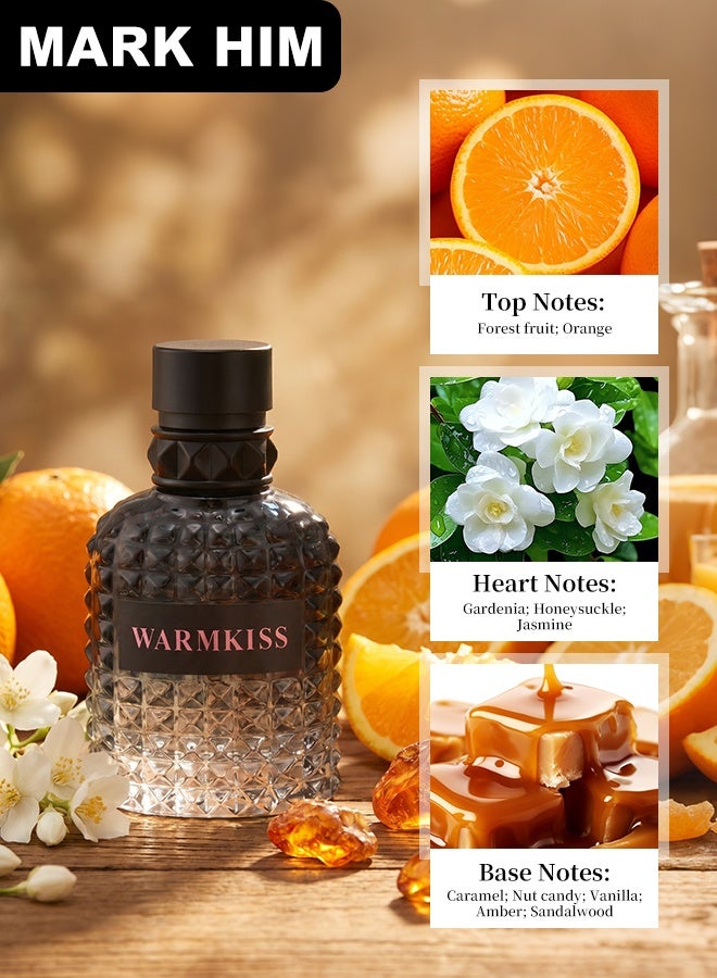 MARK HIM 4-Piece Women Perfume Gift Set, Four Unique Long-Lasting Fragrance Eau de Toilette Collection, Heart Pattern Luxury Eau de Parfum Gift Set for Gifting & Daily Use - Image 4
