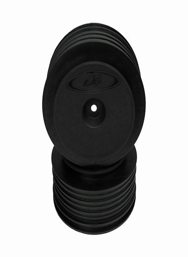 DE Racing Speedline Plus SC Wheels-Assoc SC5M-SC10/+3mm /Black/4pcs PS4AB