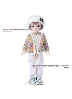 Generic 6分BJD30厘米整套娃娃胖子身12寸可爱少女爆米花外套系列跨境外贸-颜色:1267长白裤-高度:见图片  - Image 1