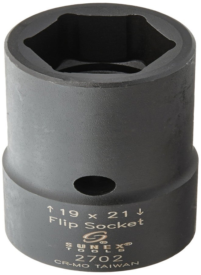 Sunex Tools - SOC 19MM X 21MM 1/2D FLP IMP 6PT - Image 1