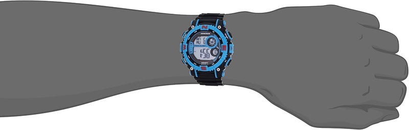 Armitron Sport Men's Digital Chronograph Resin Strap Watch, 40/8284 - Image 5