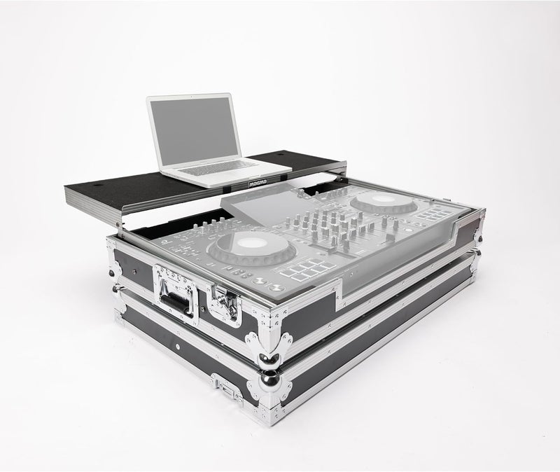 Magma DJ Controller Case for XDJ-AZ/XDJ-XZ - Silver Chrome - Image 4
