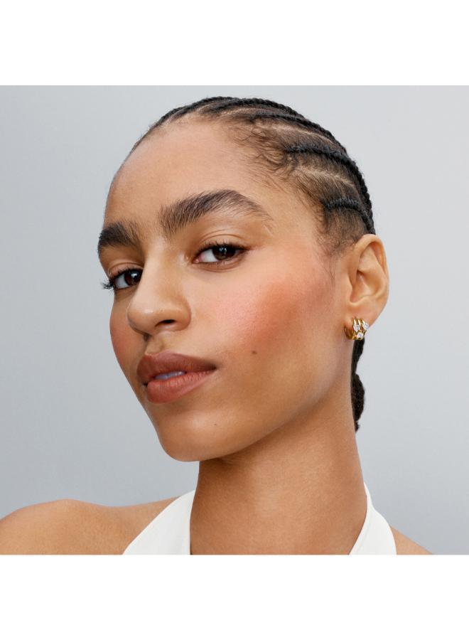 باندورا أقراط دائرية بثلاث قلوب - Image 3