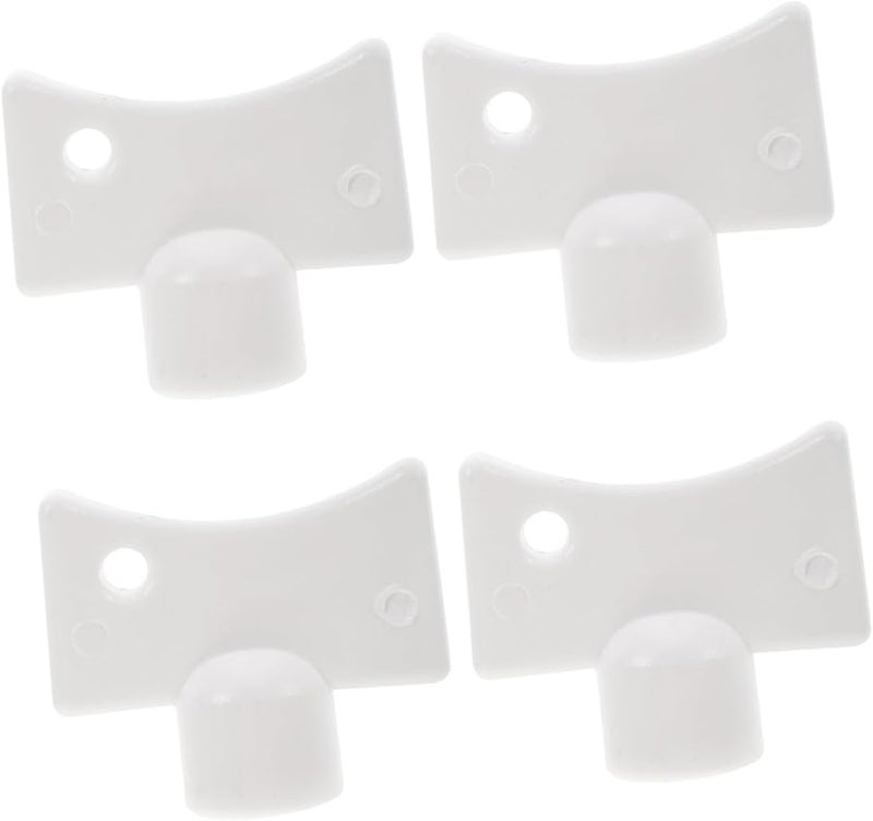 4 Pcs Square Shutoff Valve Wrench for Radiator Plumbing Bleed and Maintenance - Image 1