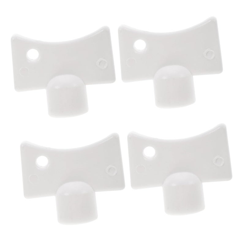 4 Pcs Square Shutoff Valve Wrench for Radiator Plumbing Bleed and Maintenance - Image 2