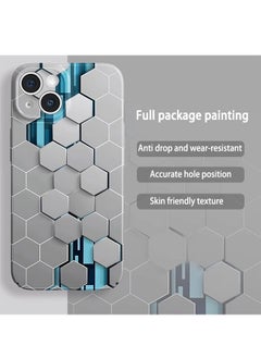 X-level Mobile Phone Case for iPhone 15 with Color Airbrush Process All-Inclusive PC Hard Back Cover Anti-Wear Anti-Shock Anti-Fingerprints Slim and Lightweight Phone Skin  - Image 2