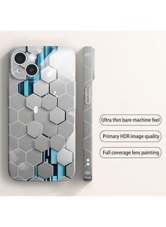 X-level Mobile Phone Case for iPhone 15 with Color Airbrush Process All-Inclusive PC Hard Back Cover Anti-Wear Anti-Shock Anti-Fingerprints Slim and Lightweight Phone Skin  - Image 3