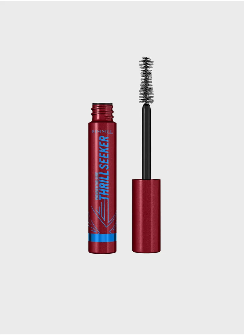 RIMMEL LONDON Wonder'Volume Thrill Seeker Waterproof Mascara - 001 - Black, 8ml