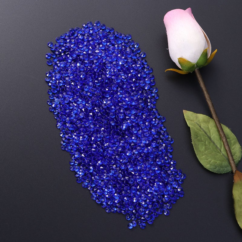 2000pcs 4.5mm Transparent Wedding Table Scattering Crystals Wedding Bridal Shower Party Decorations Vase Fillers (Dark ) - Image 4