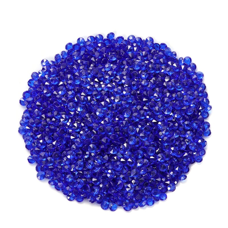 2000pcs 4.5mm Transparent Wedding Table Scattering Crystals Wedding Bridal Shower Party Decorations Vase Fillers (Dark ) - Image 1