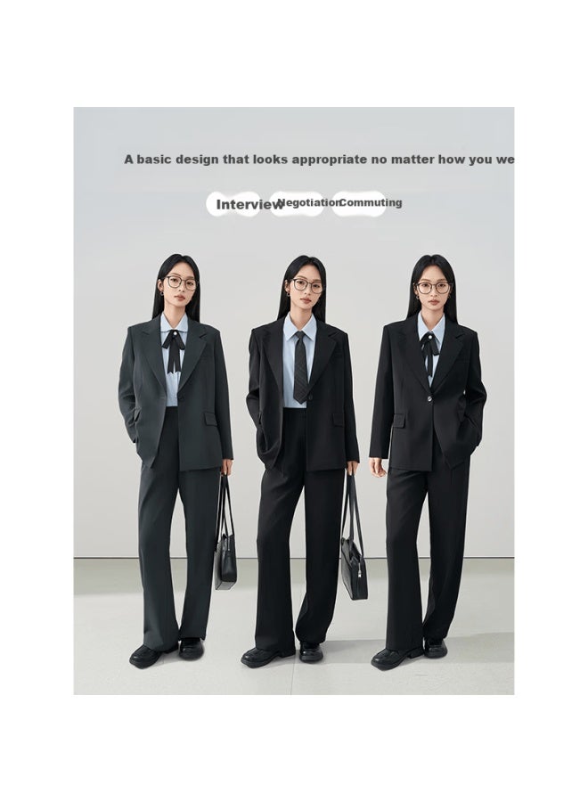 Miss Bird Women's Suit Set Professional High-end Interview Formal Workwear Blazer - Image 2