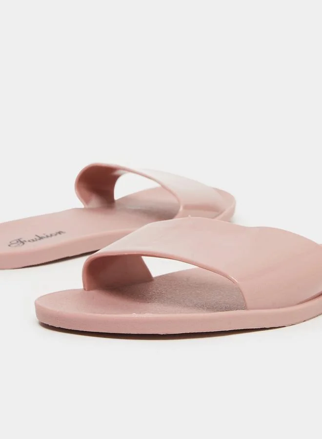 Take Two Take Two Pink Jelly Slides