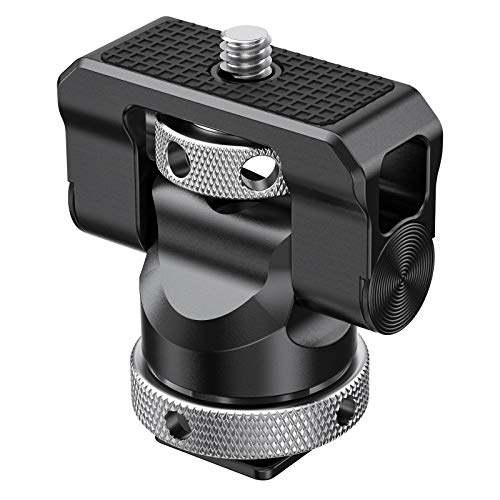 SMALLRIG Field Monitor Holder Mount with Cold Shoe for 5 inch and 7 inch Monitor, Swivel and Tilt - BSE2346 - Image 1