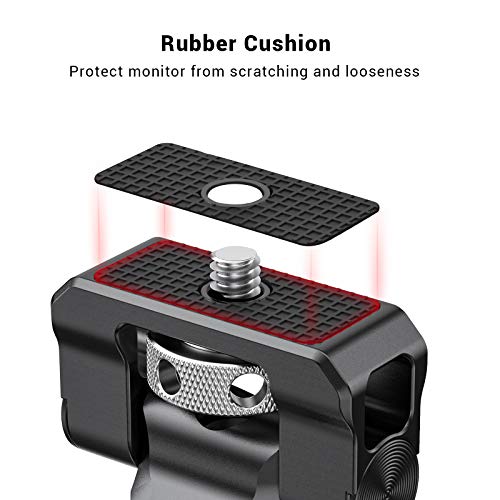 SMALLRIG Field Monitor Holder Mount with Cold Shoe for 5 inch and 7 inch Monitor, Swivel and Tilt - BSE2346 - Image 4