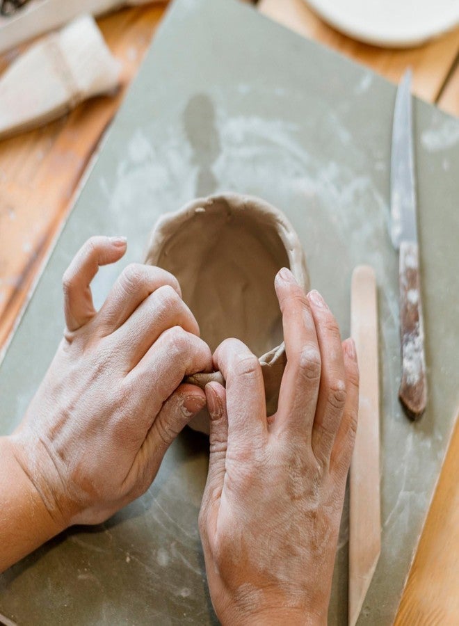 MIVVA Premium 5kg Terracotta Clay for Modelling, Sculpting, and Art & Craft Projects - Air Dry Clay for Children & Professional Artists, Ready to Use Natural Eco Friendly Filtered Molding Clay (5Kg) - Image 3