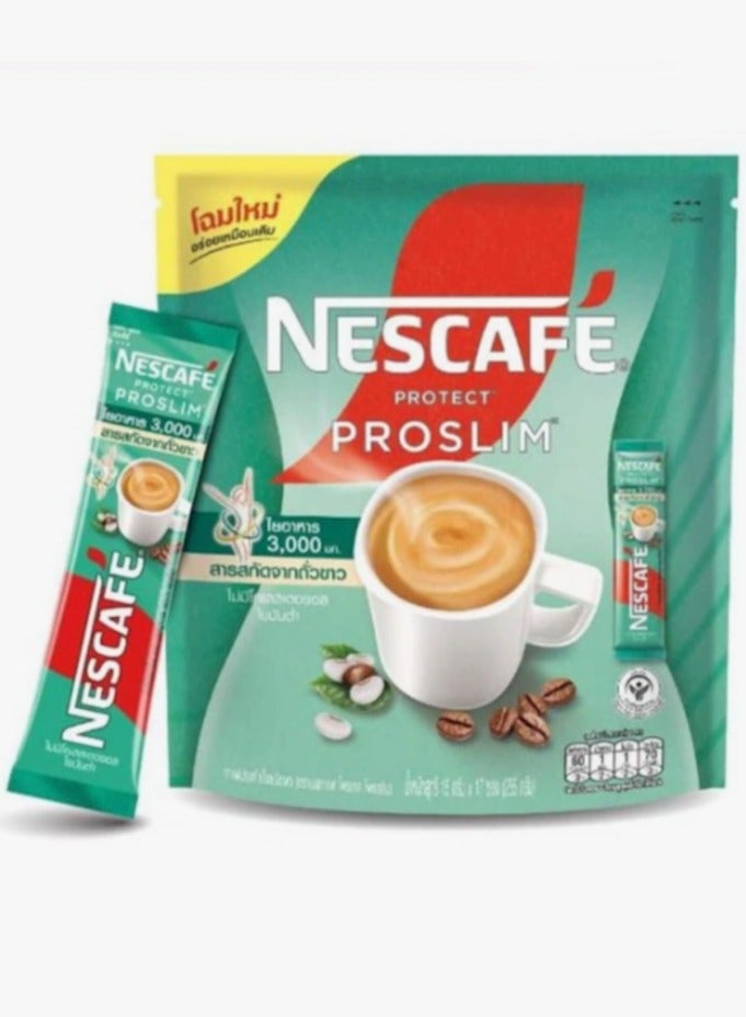 Nestle Nescafe Protect Proslim Instant Coffee 17 Sachets - Image 1