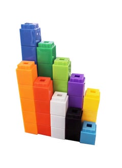 RAINBOW TOYFROG Math Manipulatives Counting Cubes, Educational Number Blocks, Kindergarten Learning Activities Math Cubes, Set Of 100 Number Blocks Toys For Kids Ages 3 Above…  - Image 4