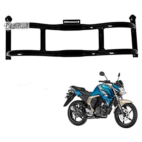 Dhe Best Front Stylist Leg Crush Guard Black Bike Safety Leg Guard/Leggurard Compatible for Yamaha FZ V2 - Image 1