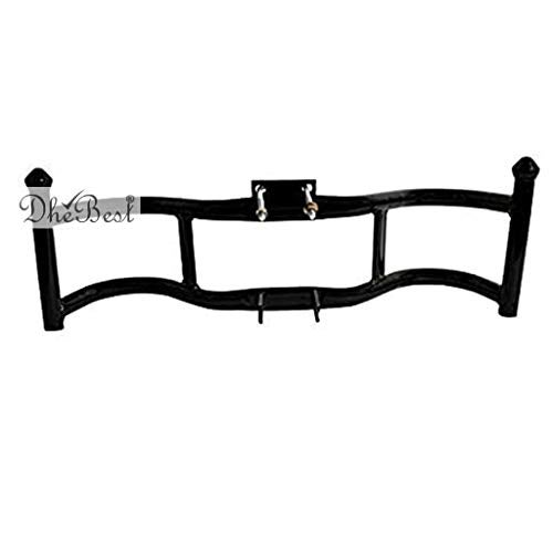 Dhe Best Front Stylist Leg Crush Guard Black Bike Safety Leg Guard/Leggurard Compatible for Yamaha FZ V2 - Image 3