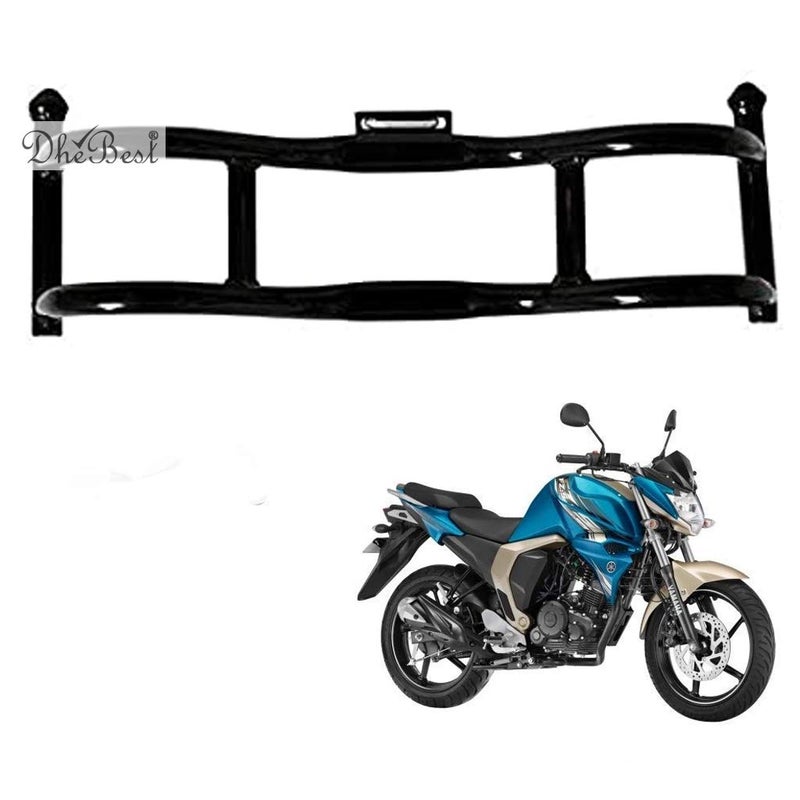 Dhe Best Front Stylist Leg Crush Guard Black Bike Safety Leg Guard/Leggurard Compatible for Yamaha FZ V2 - Image 5