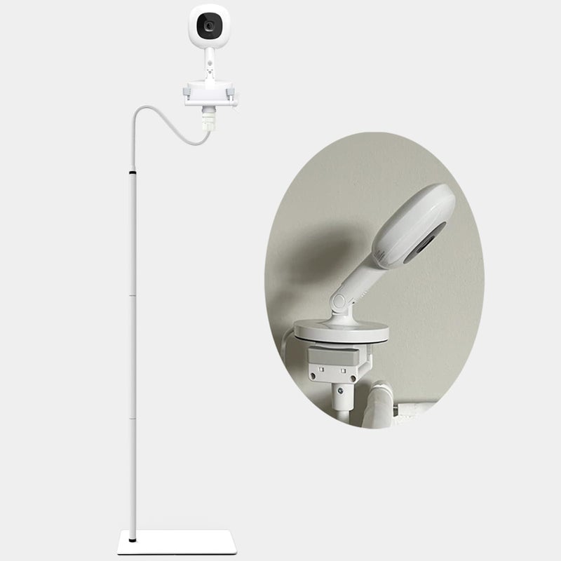 EYSAFT Baby Monitor Floor Stand Holder Mount Compactible for Nanit Pro & Flex Stand,Infant Optics DXR-8 Pro,VTech,Momcozy,HelloBaby,VAVA,nooie IPC100,Motorola VM75/VM50G/VM44 - Image 3