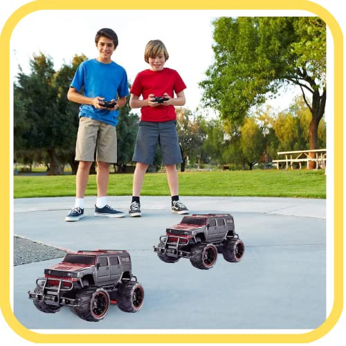QueenZomy Off Road Mad Racer Remote Control Mud Racing Toy for Boys Age 4+ Years I Large Tire Car I Multi Colour - Image 3