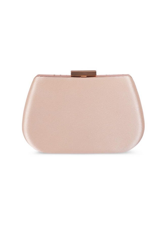 Mochi Women Gold Fancy Clutch (38-115) - Image 4