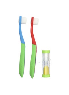 GuruNanda GuruNanda, Kids, Butter On Gums Toothbrush Set, Extra Soft, Ages 2+, 5 Piece Set  - Image 4