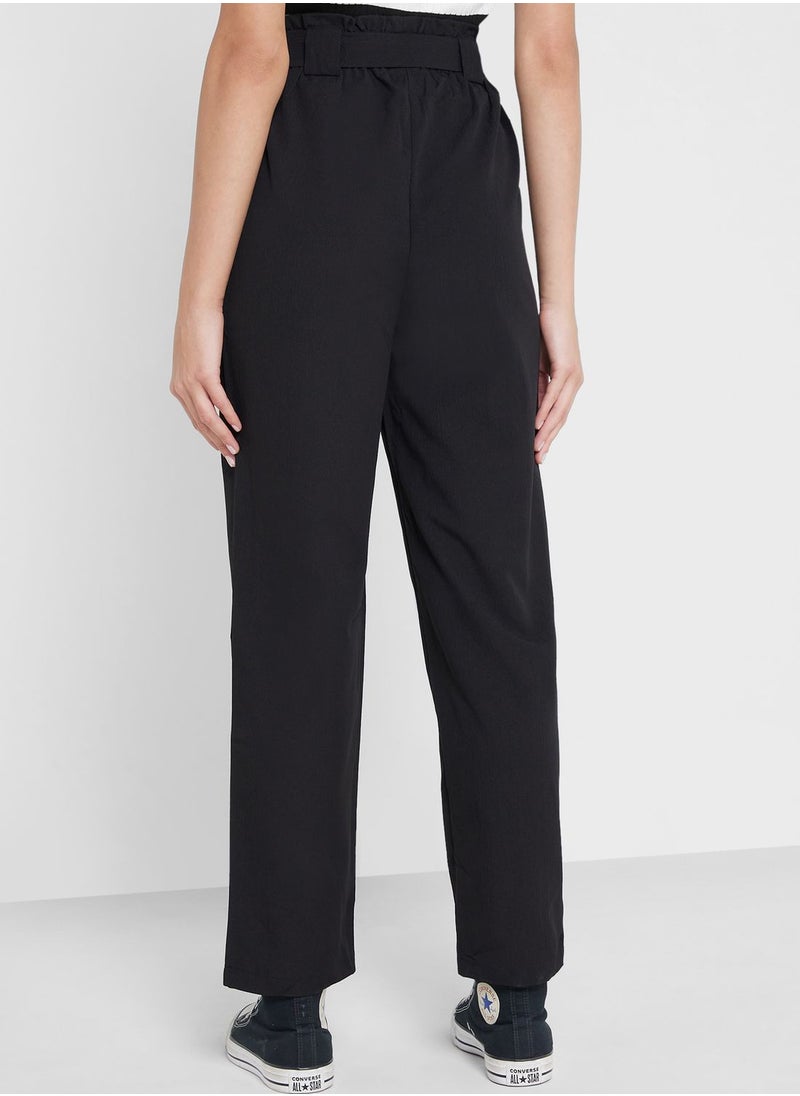Ginger - Self Tie Cigarette Pants - Image 1