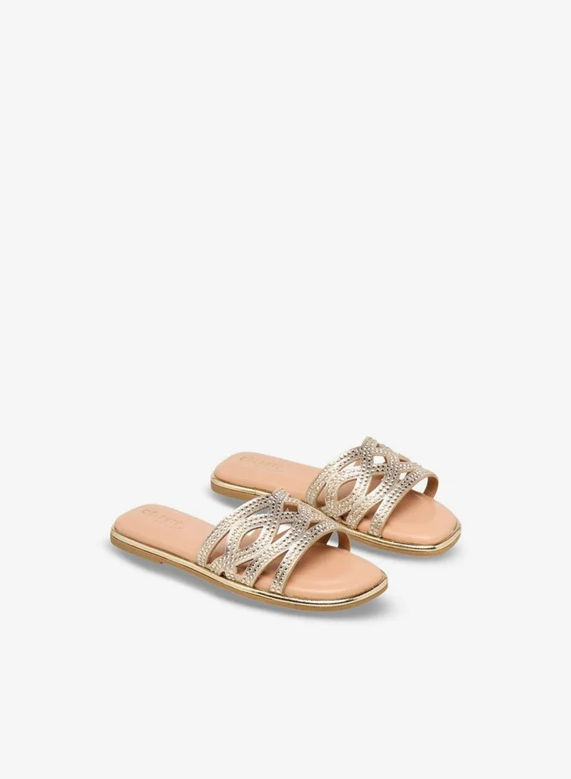 Celeste Girls Embellished Flat Sandals Ramadan Collection