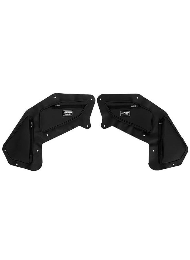 PRP Seats E96-210 Rear Door Bags for Polaris RZR PRO XP4 (Pair),Black - Image 1