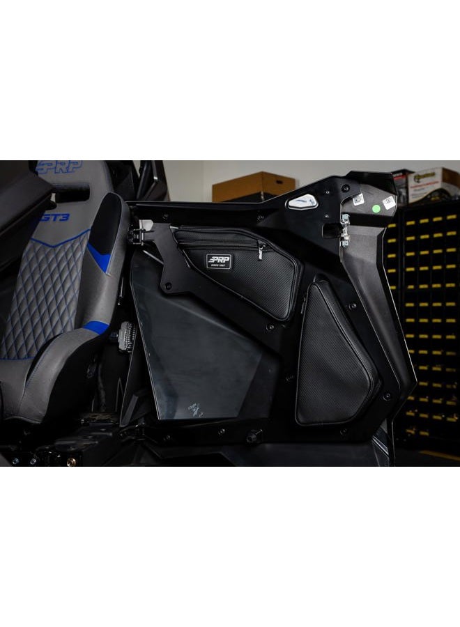 PRP Seats E96-210 Rear Door Bags for Polaris RZR PRO XP4 (Pair),Black - Image 5