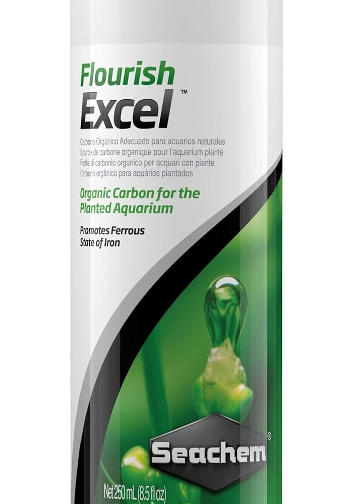 Seachem Flourish Excel Organic Carbon Fertilizer for Planted Aquariums, 250 mL - Image 1