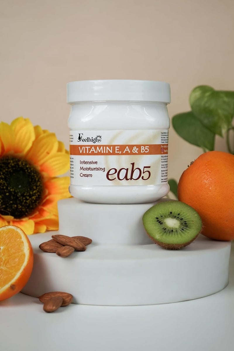 Feelhigh Face Body Orange Scrub 500ml And Moisturizer Cream 500ml Skin care Products OrangeScrubandVitamineab5Cream - Image 5