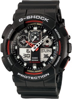 CASIO Casio Watch G Shock for Men Analog Digital Black Men's Watch GA100-1A4  - Image 1