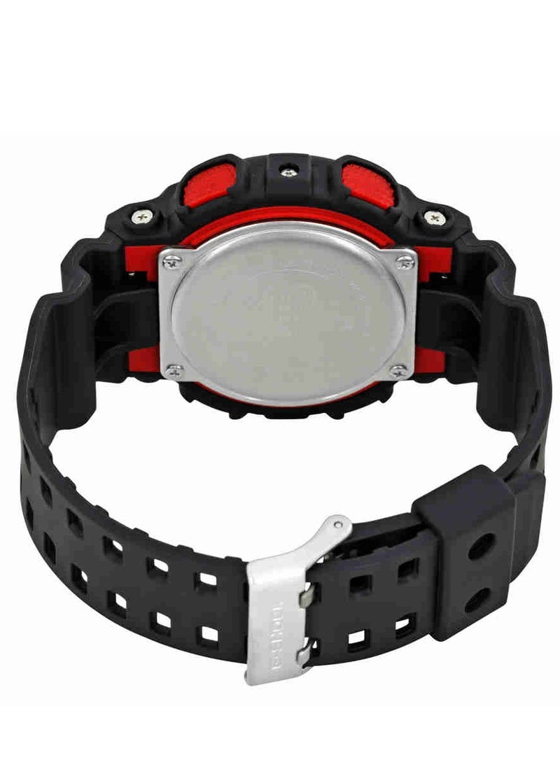 CASIO - Casio Watch G Shock for Men Analog Digital Black Men's Watch GA100-1A4 - Image 1