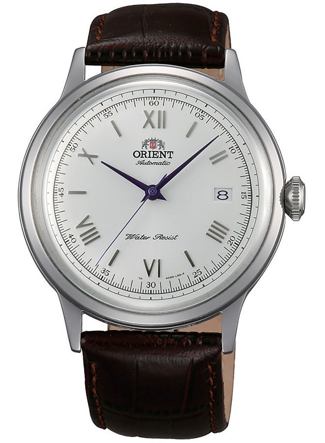 Men Classic Bambino V2 AC00009W - Leather Male Mechanical 3 hands