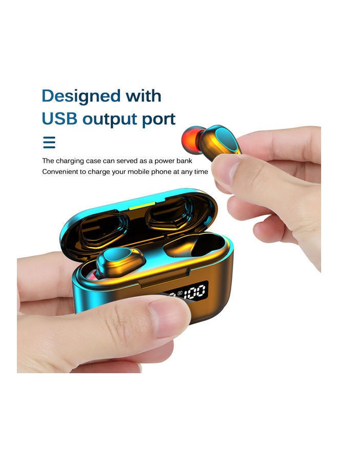 NIBEMINENT G40 True Wireless Earbuds With Mic Black - Image 4