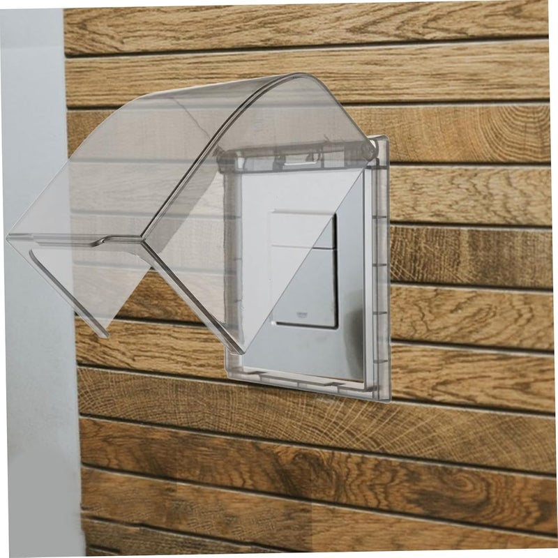 Gadpiparty Type Switch Socket Cover Outdoor Power Outlet Cap Sturdy Electrical Plug Cover Weather Resistant Safety Box - Image 5