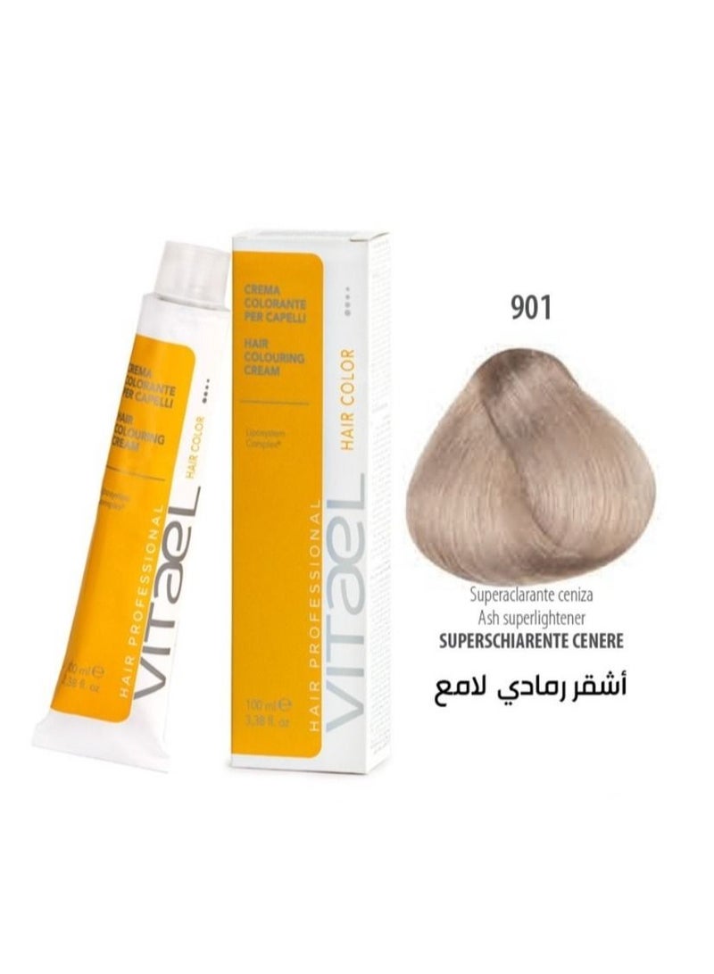 VITALE Shiny ash blonde hair dye 100 ml - Image 1