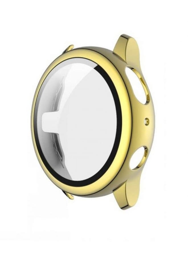 PROMASS Ultra Slim Full Coverage Bumper Protection Case Cover For Samsung Watch Active 2 44Mm Gold  - Image 2