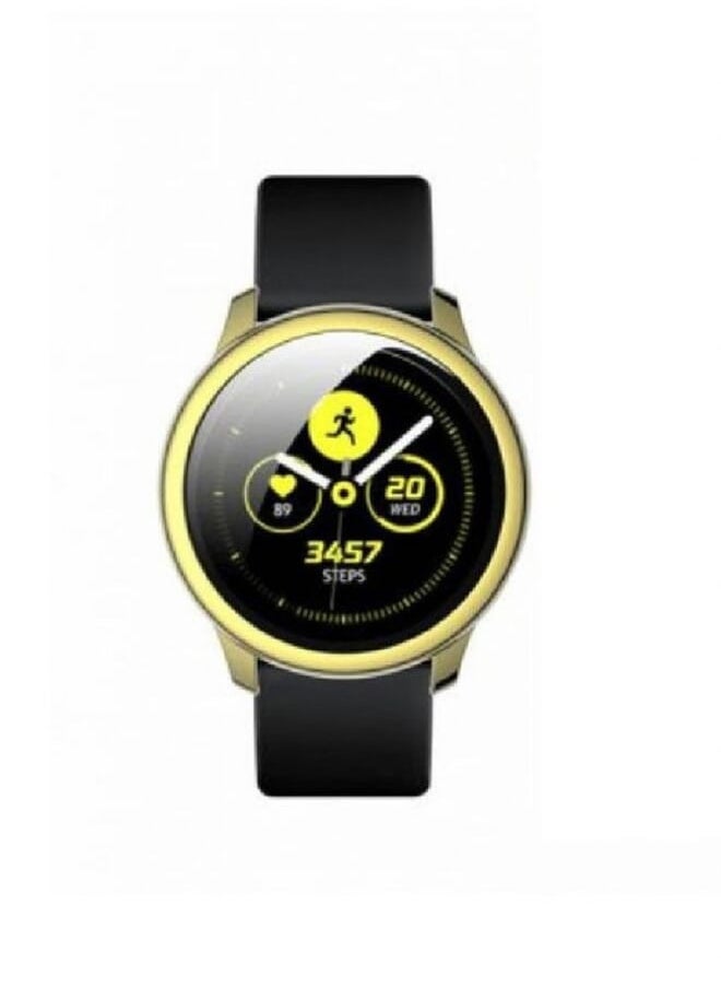 PROMASS Ultra Slim Full Coverage Bumper Protection Case Cover For Samsung Watch Active 2 44Mm Gold  - Image 3