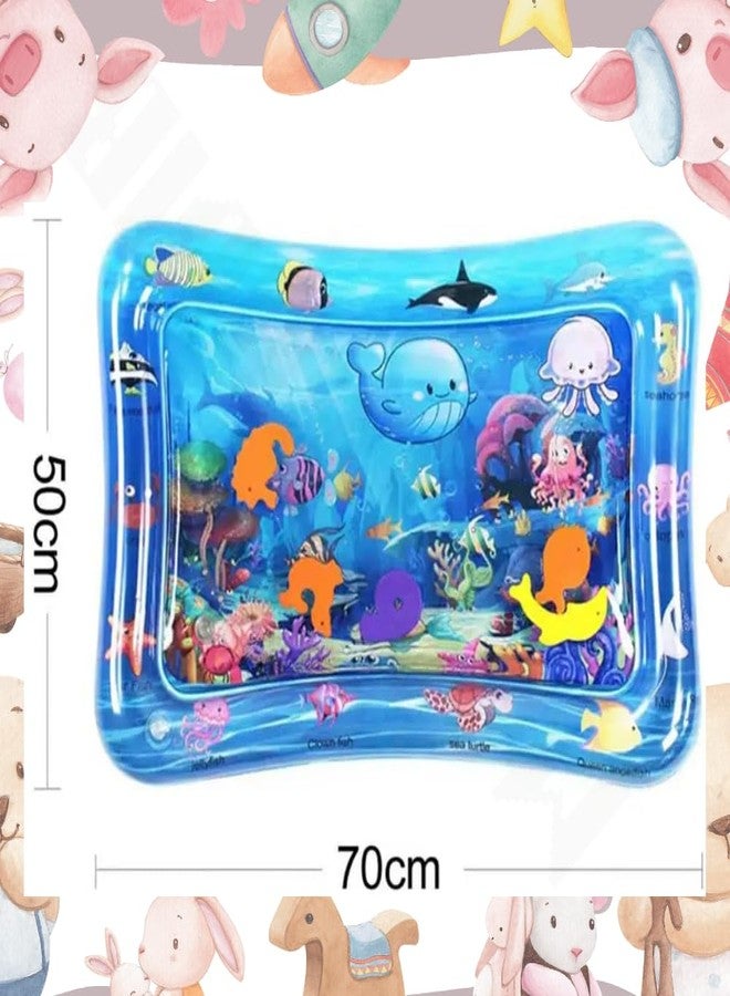 MANTRAVIB Baby Play Mat Inflatable Water Leakproof Kids Fun Activity Toy Tummy Time Crawling Toddler Mats Indoor Outdoor Babies Gift (Multi Desing) - Image 2