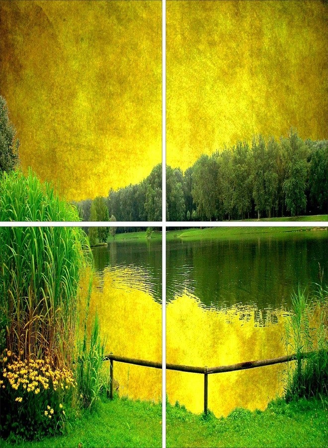 Go Hooked 4 Panel Wall Décor (Set of 4)