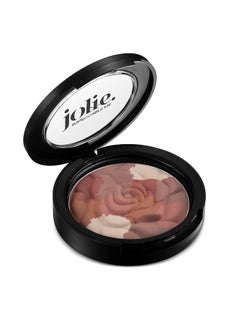 Jolie Blush Bouquet  Mosaic Rose Pressed Cheek Color Multitasking  Shape Bronze  Highlight Face  Cruelty Free Rose Petal
