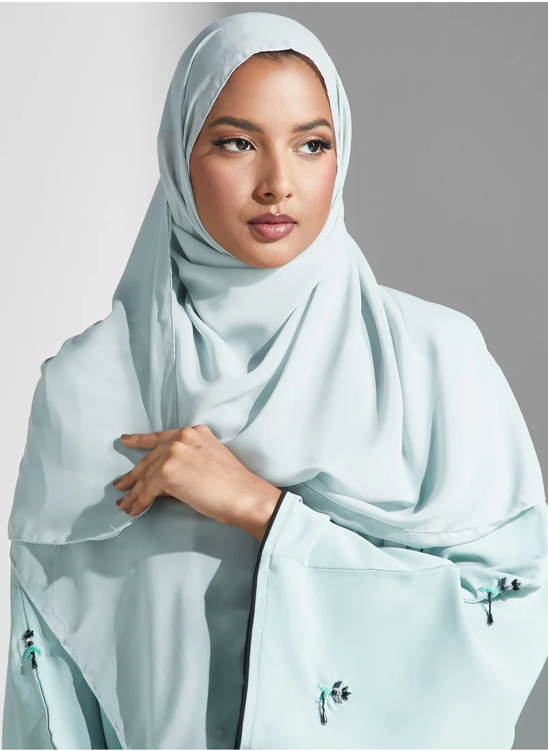 Aara Embellished Floral Abaya