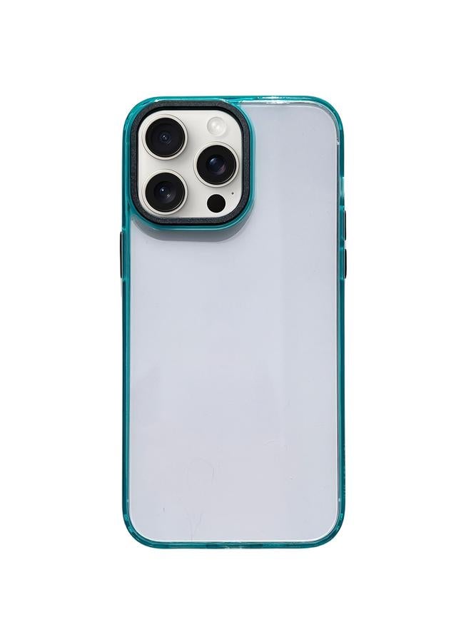 اس-توب جراب لهاتف iPhone 15 Pro Max 2 في 1 جراب هاتف شفاف من الأكريليك مقاوم للصدمات - Image 1