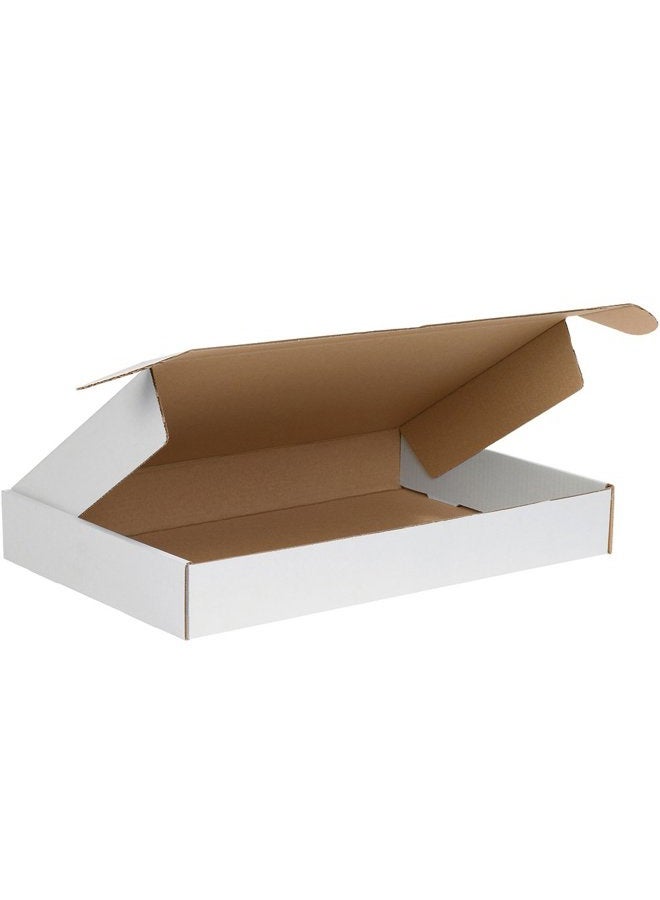 Aviditi MFL16102 Deluxe Literature Mailers, 16" x 10" x 2 3/4", Oyster White (Pack of 50)