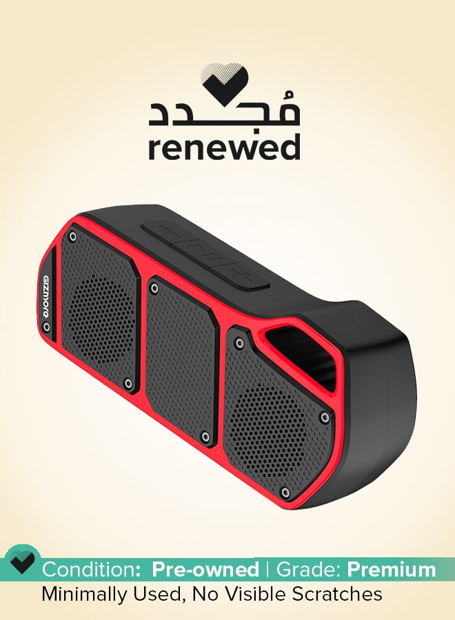 Gizmore Renewed - GIZ MS508 Music Buddy Portable BT Speaker RED  - Image 1