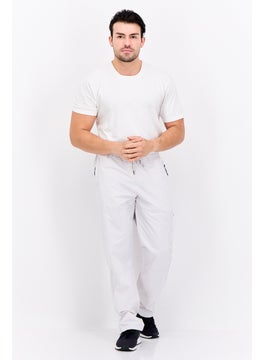 Penfield Men Regular Fit Brand Logo Cargo Pants, Light Grey  - Image 3